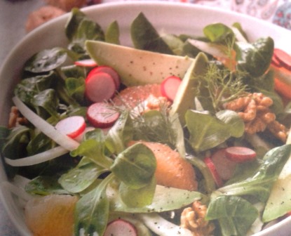 Salade vitaminée d'hiver