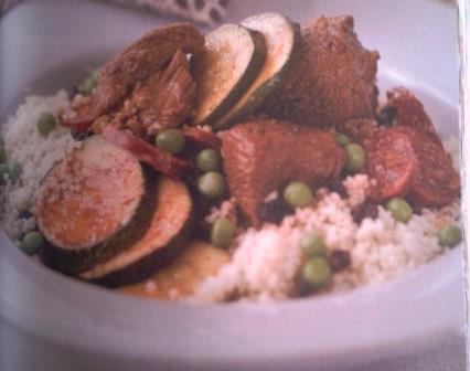 Couscous d'Agneau et courgettes